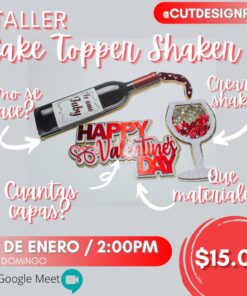 Taller de Cake Topper Shaker